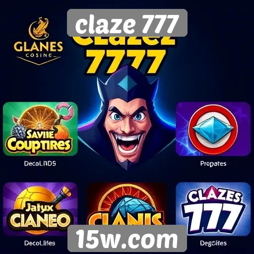 Jogos populares disponíveis no Claze 777
