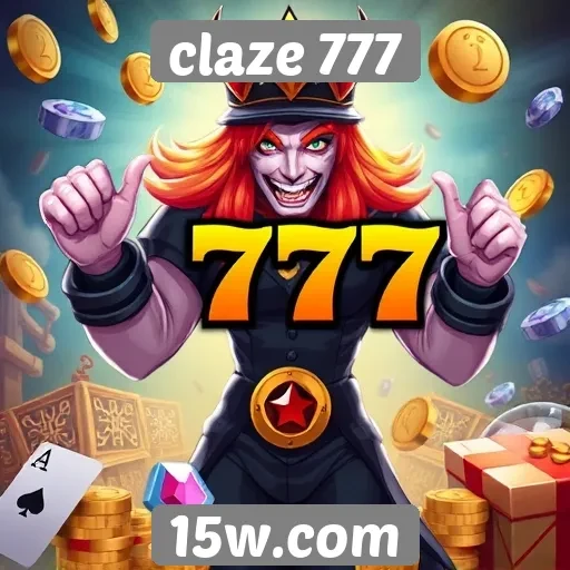 Variedade de jogos disponíveis no claze 777
